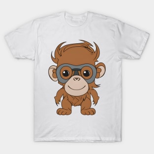 monkey in cartoon style T-Shirt